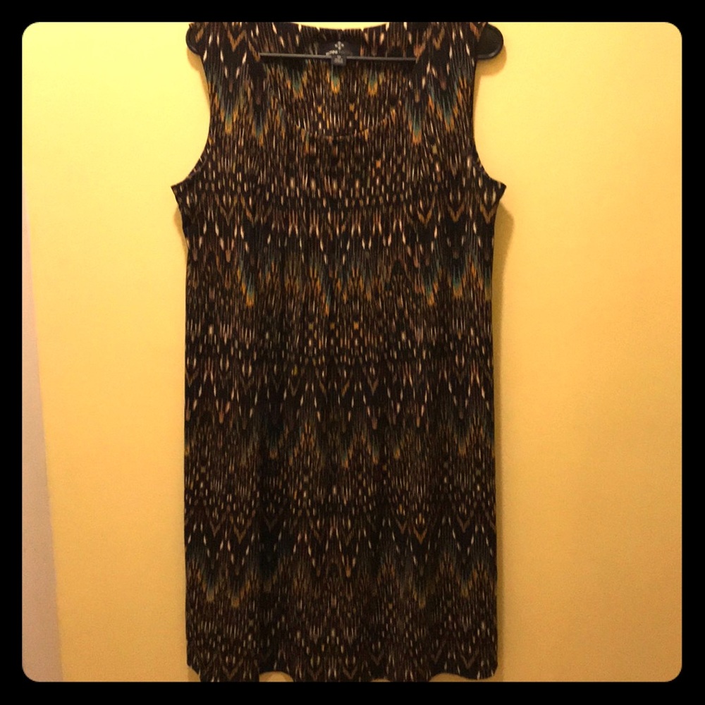 Ronni Nicole Sleeveless Pleated Dress Sz. 12